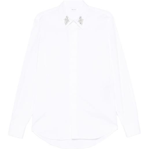 Alexander McQueen camicia con decorazione - bianco