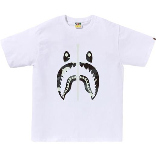 A BATHING APE® t-shirt con stampa - bianco