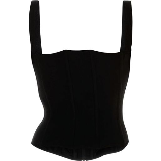 Balenciaga body con zip - nero