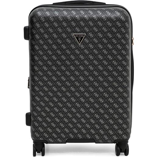 GUESS USA valigia jesco spinner - nero