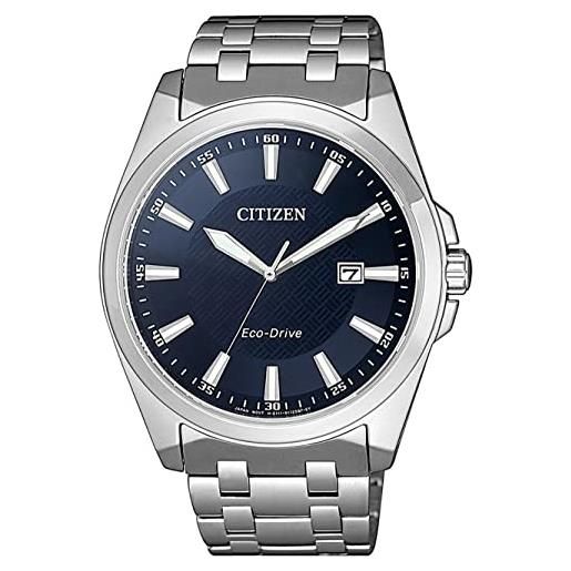 Citizen orologio analogueico quarzo uomo con cinturino in acciaio inox bm7108-81l