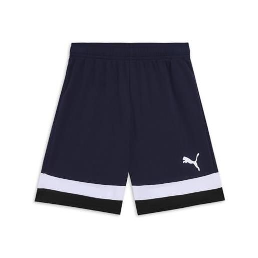 Puma bermuda unisex bambino, navy-bianco, 5 years-6 years
