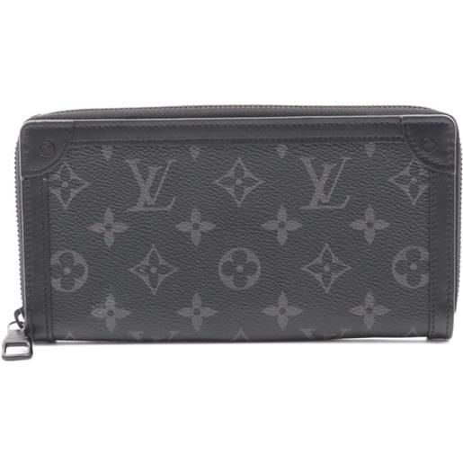 Louis Vuitton Pre-Owned - portafoglio trunk zippy 2021 - uomo - pvc - taglia unica - nero