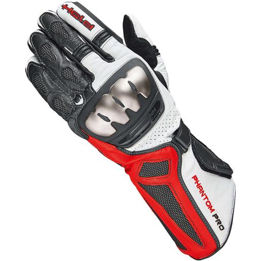 Held guanti moto Held phantom pro nero bianco rosso
