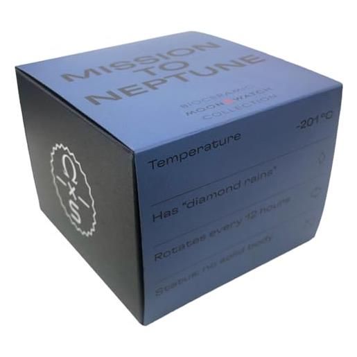 ALE E COMMERCE orologio da polso moonswatch realizzato per omega x swatch mission to neptune in bioceramica