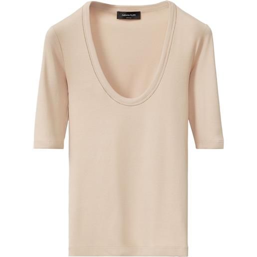 Fabiana Filippi t-shirt - toni neutri