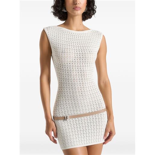 Manière De Voir abito corto keyla - bianco