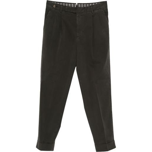 PT Torino pantaloni con pinces - grigio