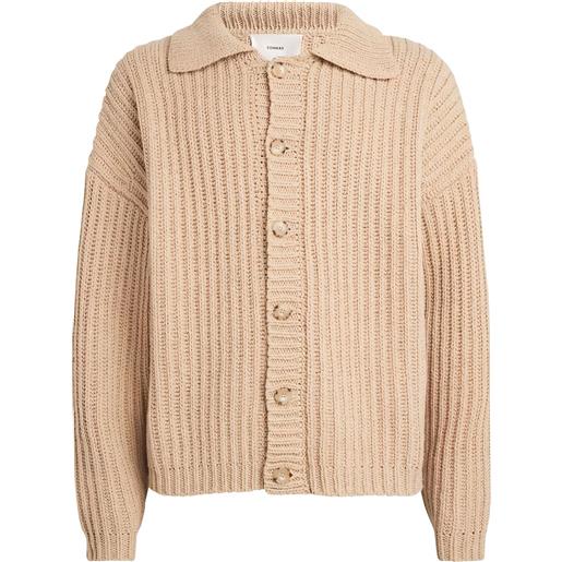 COMMAS cardigan stadium fisherman's-knit "beige" - toni neutri