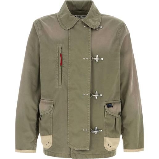 Fay giacca 4-ganci - verde