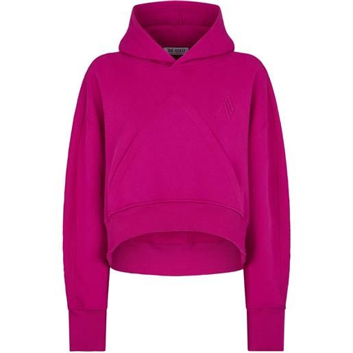 The Attico felpa con cappuccio - viola