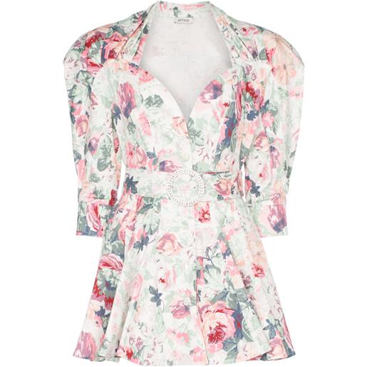 The Attico abito a fiori - rosa