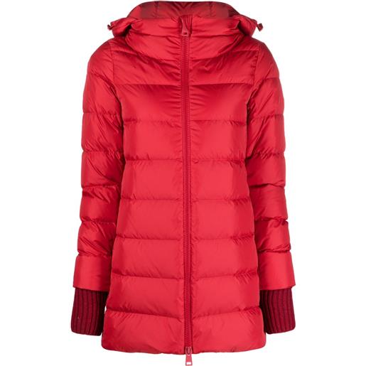Herno parka chamonix imbottito - rosso