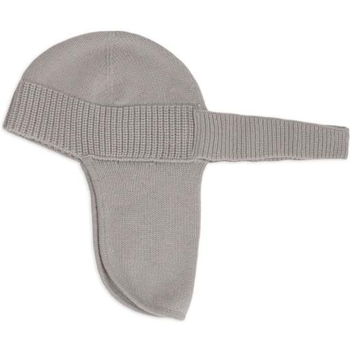 Zegna berretto in cashmere - grigio