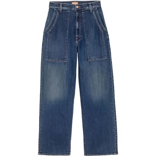 MOTHER jeans con tasche - blu