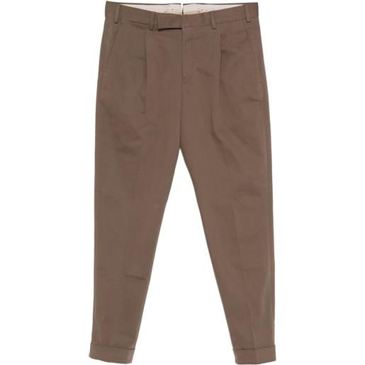 PT Torino pantaloni con pinces - toni neutri