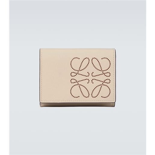 Loewe portafoglio anagram in pelle