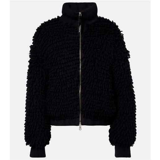 Moncler Genius cardigan in misto lana