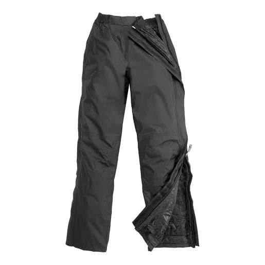 Tucano Urbano pantalone antipioggia moto unisex diluvio. Sovrapantalone antipioggia invernale in poliestere. Tessuto spalmato ad elevata colonna d'acqua. Termico con cuciture nastrate, rifrangente. 