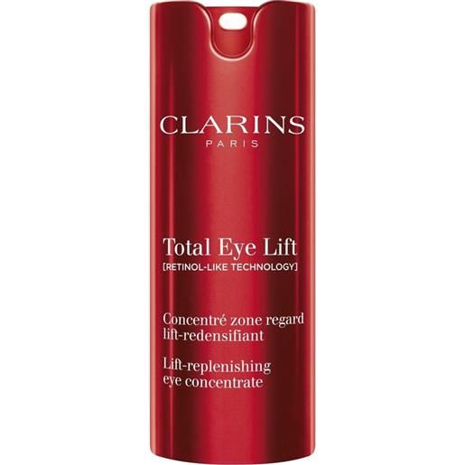 Clarins total eye lift concentré zone regard lift-redensifiant 15 ml