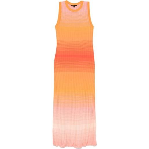 Maje abito smanicato - arancione