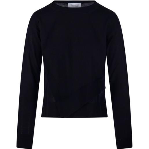 Daniele Fiesoli top asimmetrico - blu