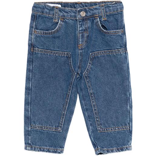 Emporio Armani Kids jeans con applicazione logo - blu