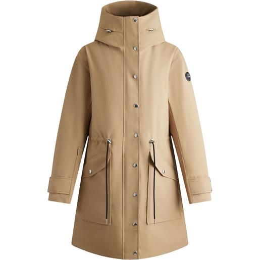 Fusalp parka con coulisse - marrone