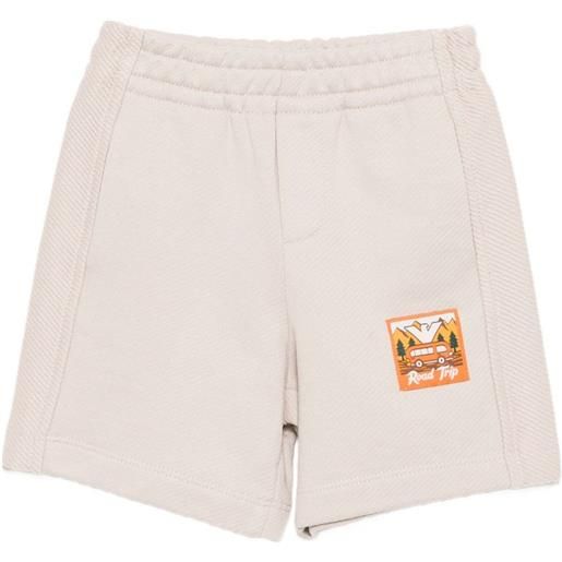 Emporio Armani Kids shorts asv manga bear - toni neutri