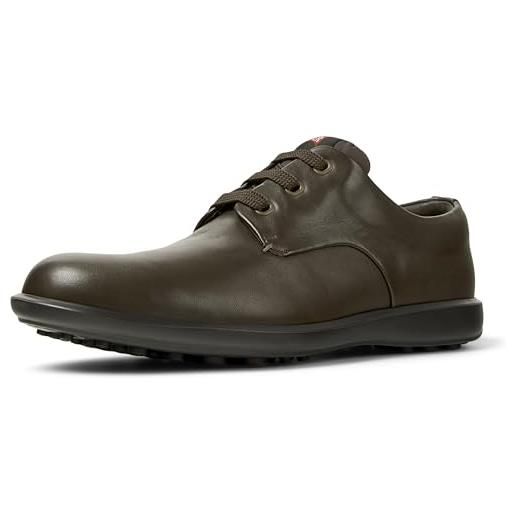 Camper atom work 18637, scarpe stringate derby uomo, nero 035, 40 eu