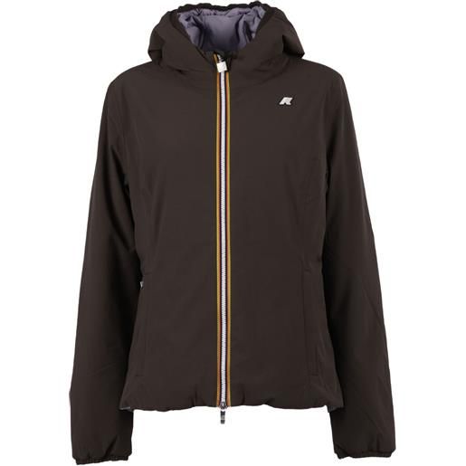 K-Way giacca con cappuccio - viola