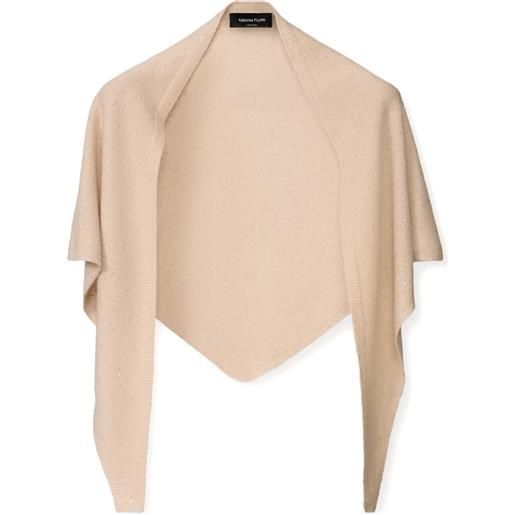 Fabiana Filippi sciarpa in lana - toni neutri