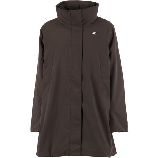 K-Way piumino a collo alto - marrone