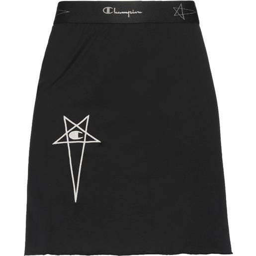 RICK OWENS x CHAMPION - minigonna