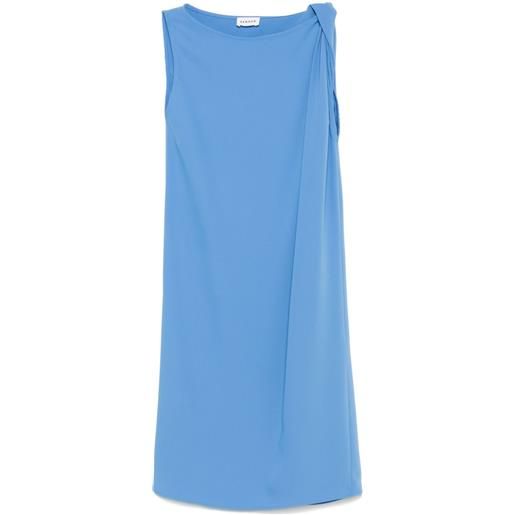 P.A.R.O.S.H. abito midi con incrocio - blu