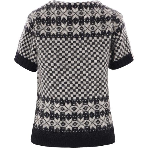 Bally top a quadri - nero