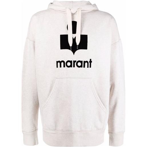 MARANT felpa mansel con cappuccio - toni neutri