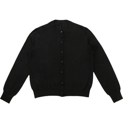 The Row round neck cardigan - nero