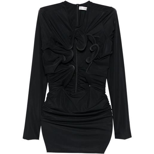 Christopher Esber blusa hollow venus - nero