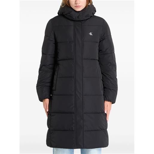 Calvin Klein piumino con cappuccio - nero