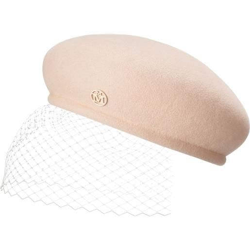 Maison Michel berretto new bonnie veil - toni neutri
