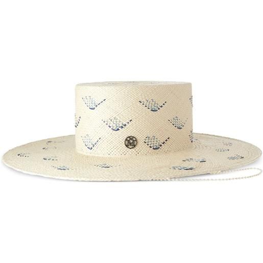 Maison Michel cappello lana - toni neutri