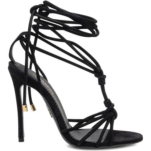 DSQUARED2 sandali con tacco a stiletto - nero