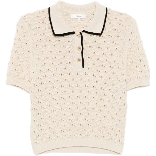 FRAME polo bauble - toni neutri