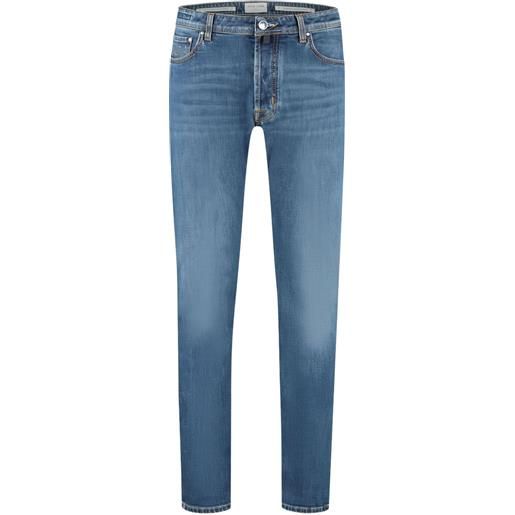 Jacob Cohën jeans con design a cinque tasche - blu