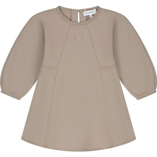 Emporio Armani Kids abito con decorazione - toni neutri