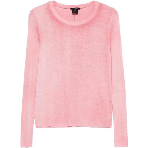 Avant Toi maglione a coste - rosa