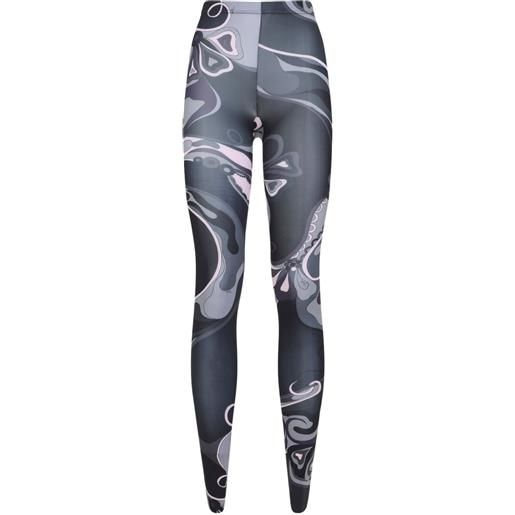 PUCCI collant con stampa - nero