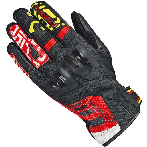 Held guanti moto Held sepang nero bianco rosso