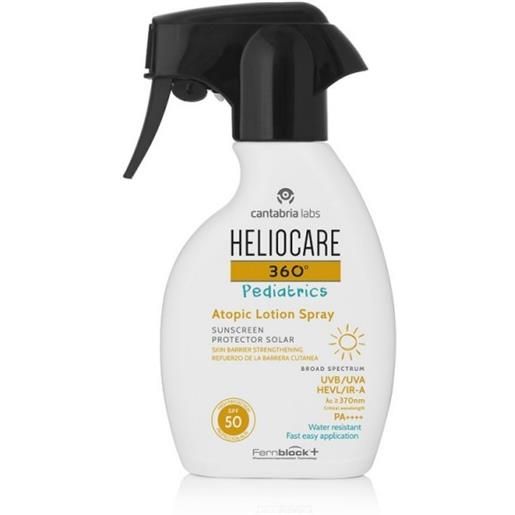 Heliocare 360 pediatrics atopic lotion spray spf50 250 ml